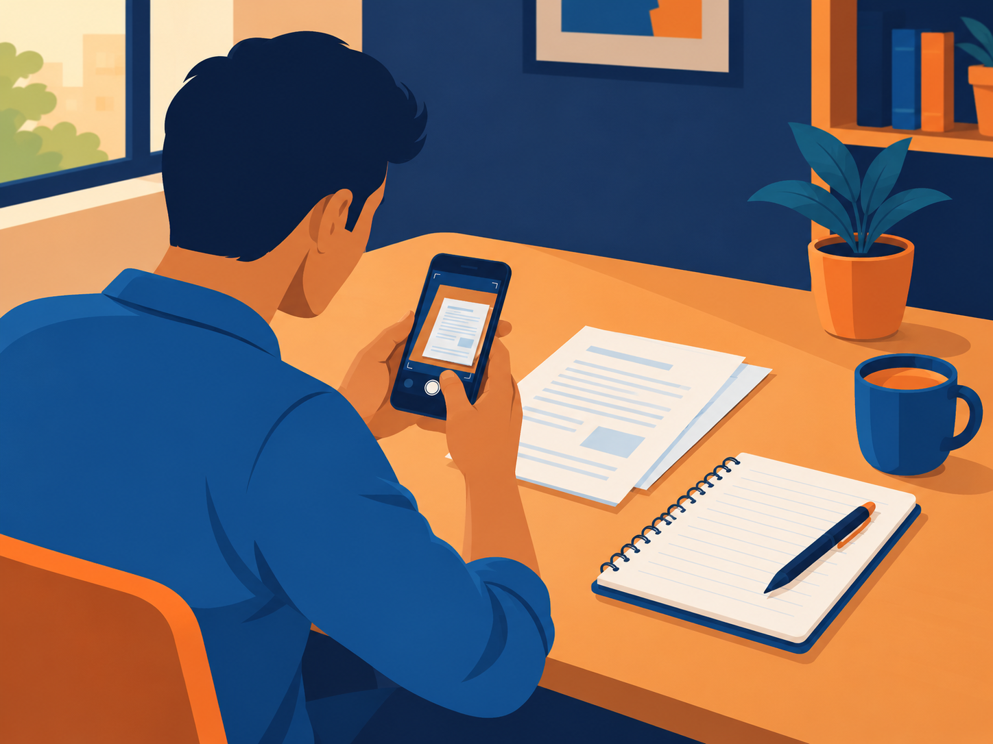 Indian borrower saving screenshots of loan app threats on a phone before reporting them