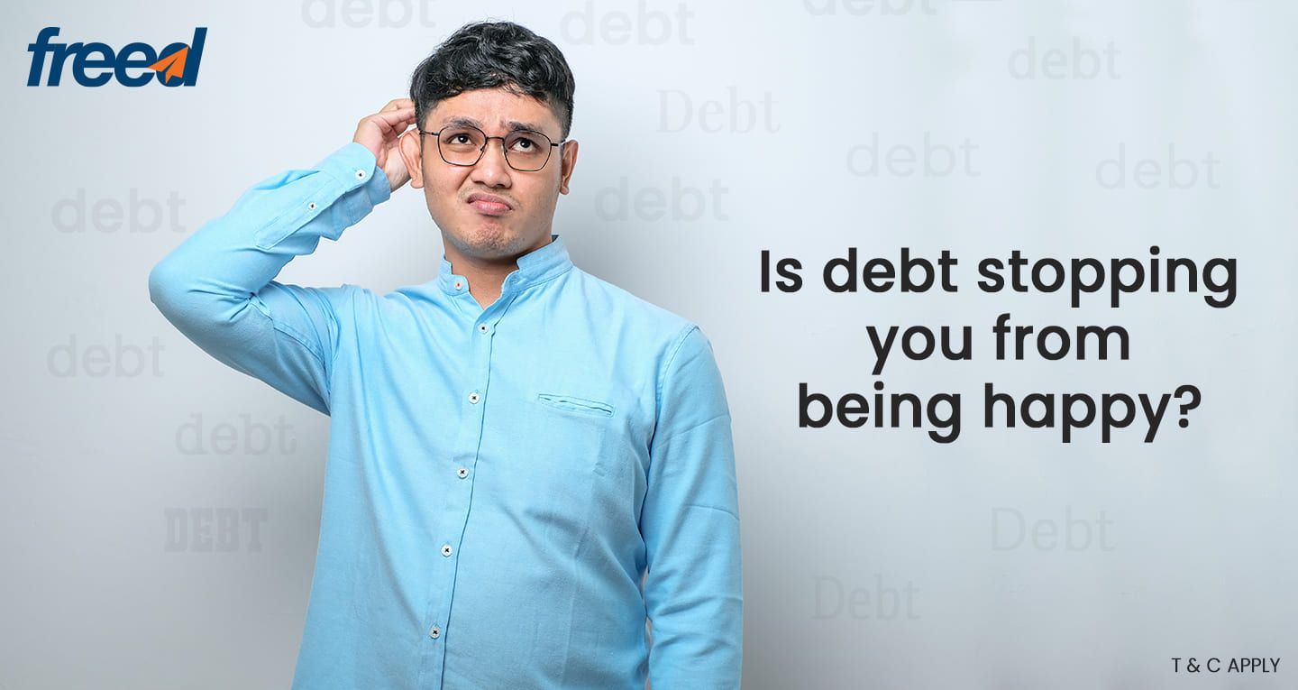 Are you hesitant to celebrate the New Year because you are in debt?