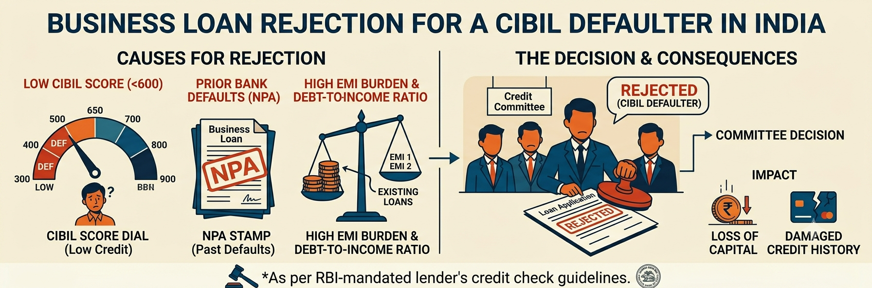 Business Loan for CIBIL Defaulters: What Are Your Real Options?