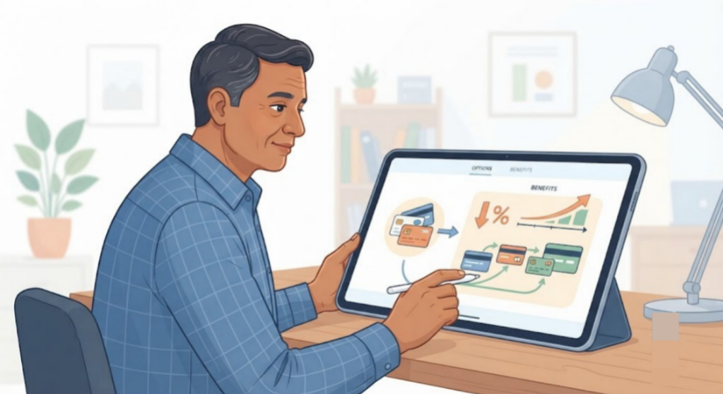  Indian borrower experiencing the same benefits at a larger scale through consolidation