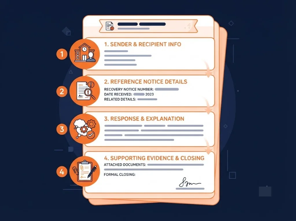Debt Recovery Letter Sample: How to Respond When Banks Send You One