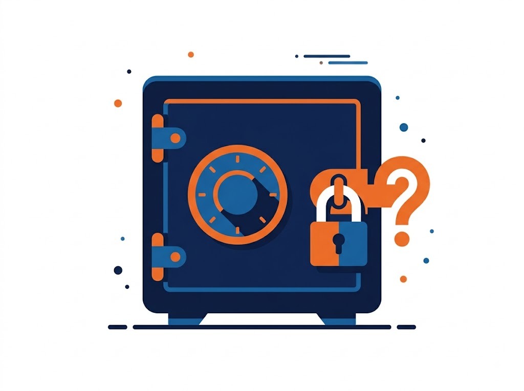 Locked vault icon representing CIBIL's proprietary, undisclosed scoring algorithm.