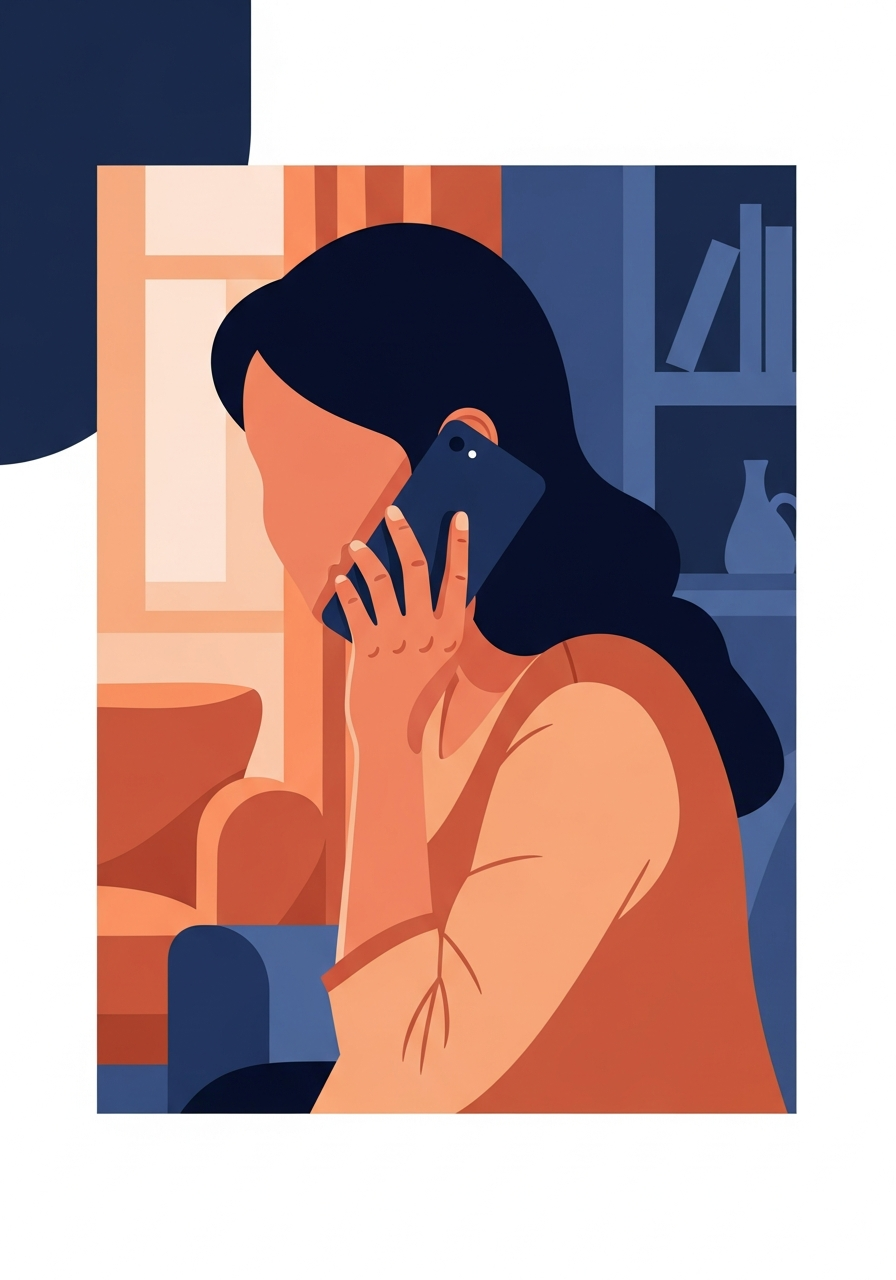 FREED counsellor supporting an Indian borrower through a loan settlement discussion.
