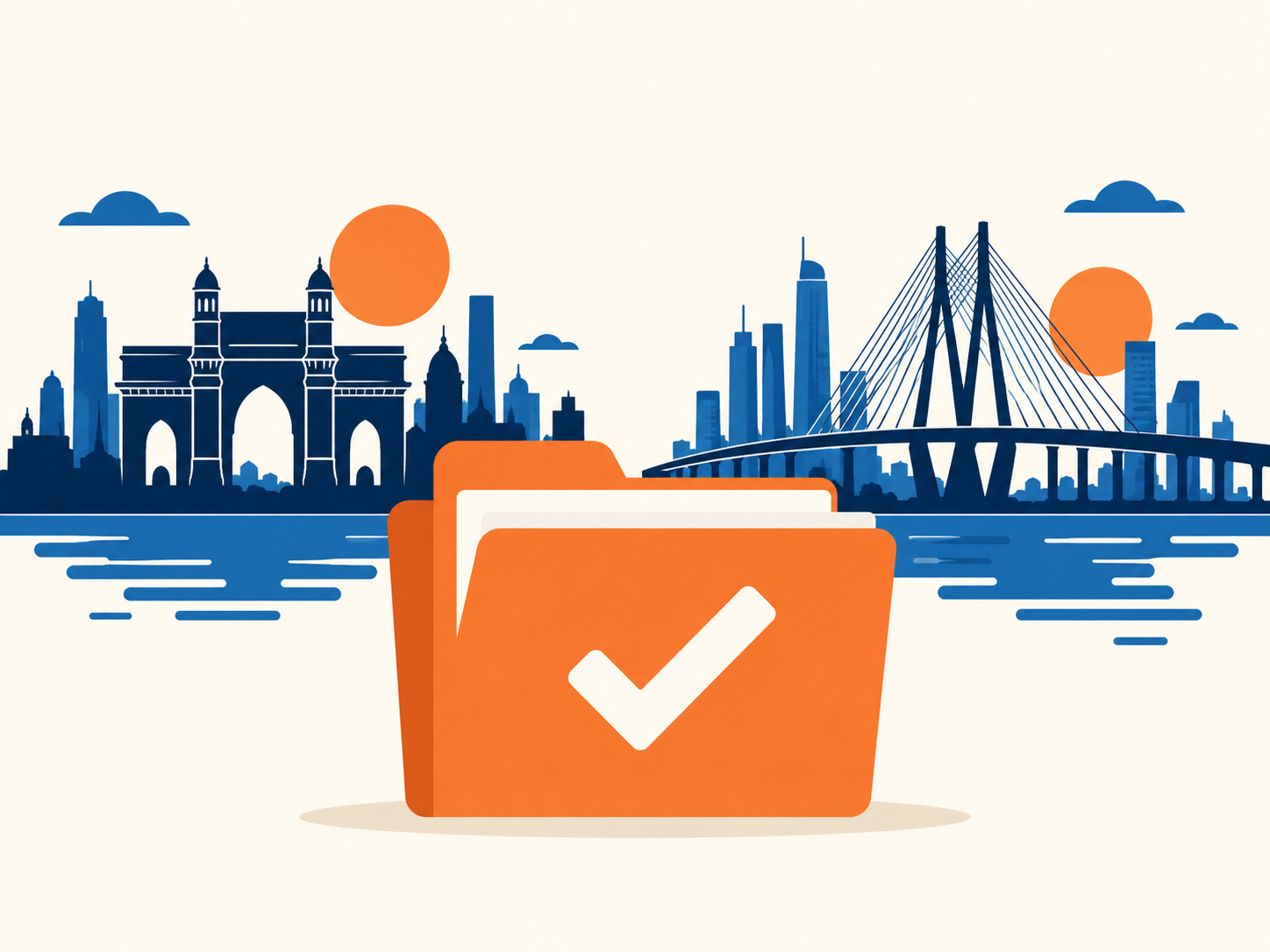 Borrower checking papers before choosing a loan settlement agency in Hyderabad or Mumbai