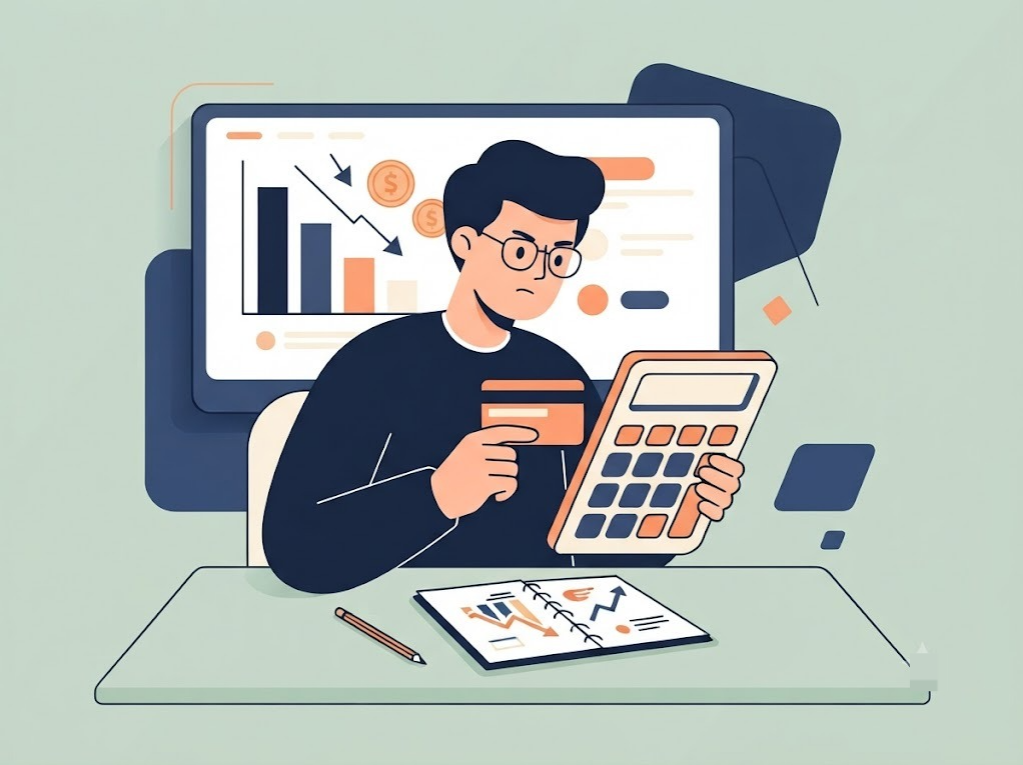 Steps to calculate a credit card payoff plan